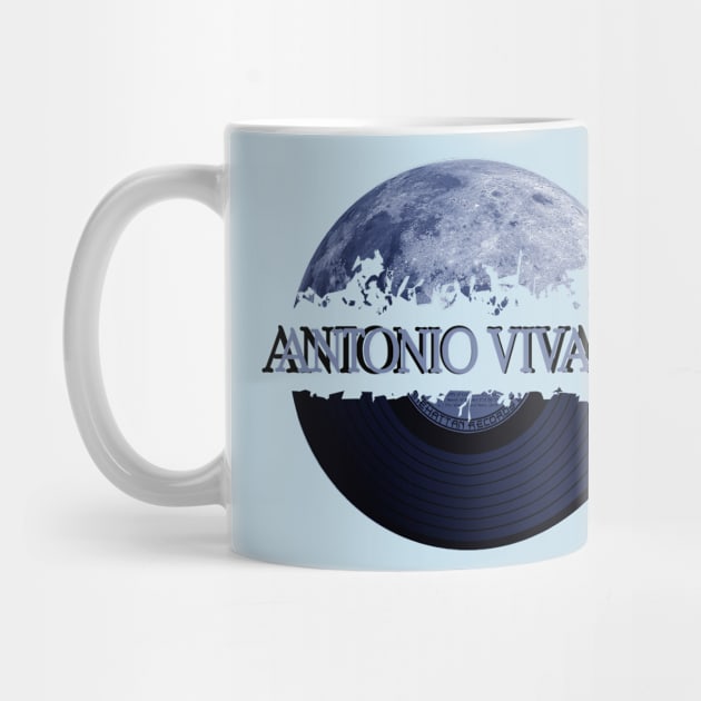 Antonio Vivaldi blue moon vinyl by hany moon